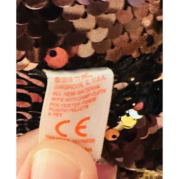 Ty FLIPPABLES Sequins DANGLER the Sloth 9” Size Stuffed Plush Toy P12 - Picture 6 of 6